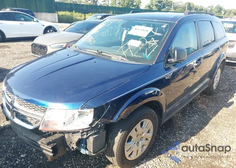 2019 Dodge Journey Se Value Package from USA, damaged, VIN 3C4PDCAB6KT746592